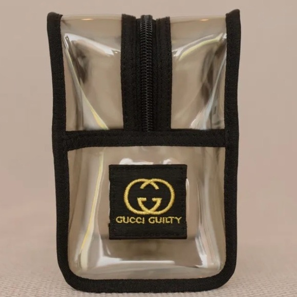Gucci Parfums Transparent Toiletry Cosmetic Bag - Picture 5 of 9